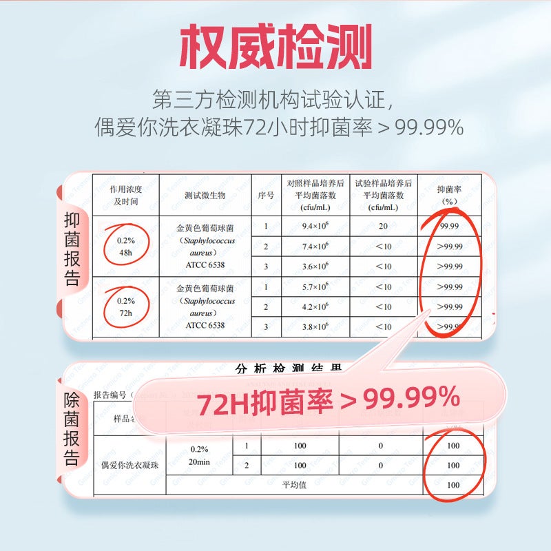 I Love You Universal Laundry Beads Sensory Four Seasons Series Enzyme Decontamination Laundry Beads Gift Trial Clothes Generation - Image 5